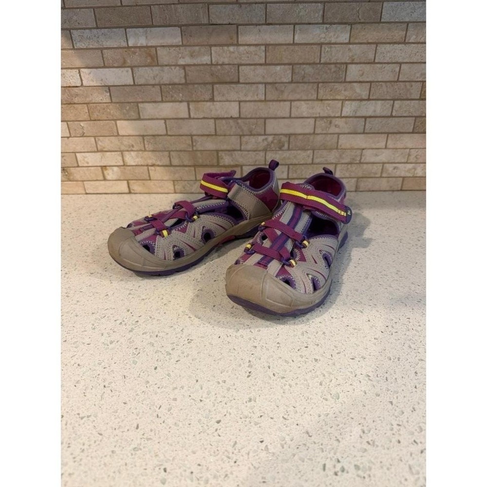 Merrell Hydro Select Sandals Youth 3 Purple Tan